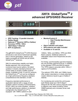 3207A  GlobalTyme 2 advanced GPS/GNSS Receiver TM