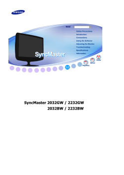 SyncMaster 2032GW / 2232GW 2032BW / 2232BW 㫖 㫖 㫖