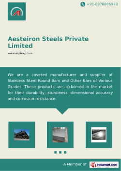 Aesteiron Steels Private Limited