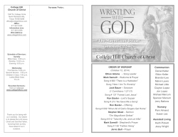 Sermon Notes: