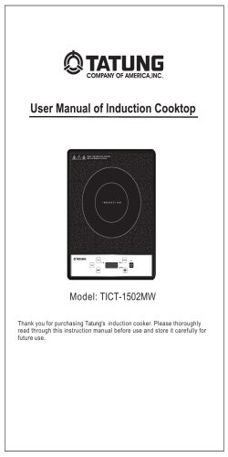 Model: TICT-1502MW
