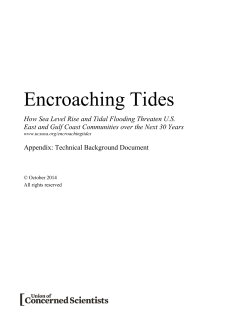 Encroaching Tides