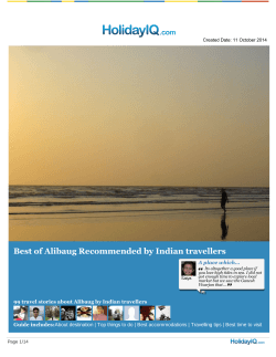 Best of Alibaug Recommended by Indian travellers A place which...