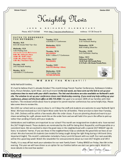 Knightly News Phone: 402.715.8360  Address: 15130 Drexel St