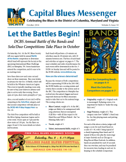 Capital Blues Messenger Let the Battles Begin! BANDS