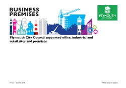 Plymouth City Council supported office, industrial and retail sites and premises
