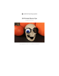 3D-Printed Bionic Eye Created by Bill Earl