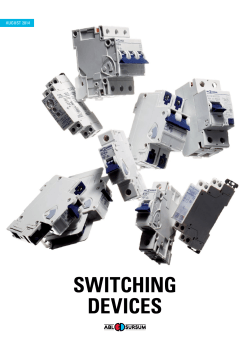 SWITCHING DEVICES August 2014