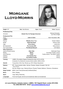 Morgane Lloyd-Morris