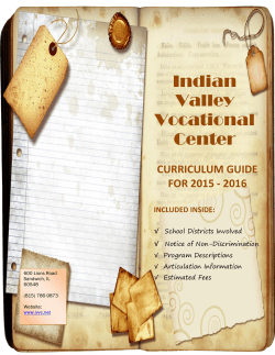 Indian Valley Vocational Center