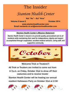 Stanton Health Center The Insider
