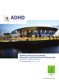 ADHD Conference for Health, Education and Social Care Professionals