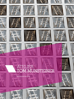 ATELIER TOM MUNSTEINER Atelierausstellung 2014