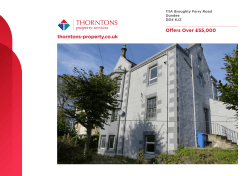 thorntons-property.co.uk Offers Over £55,000 111A Broughty Ferry Road Dundee