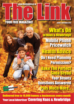 The Link What's On Health Advice Mobile Phone