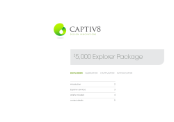captiv 8 5,000 Explorer Package $
