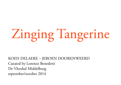 Zinging Tangerine