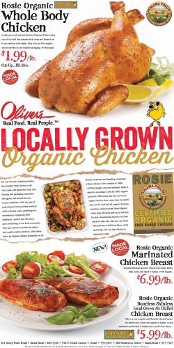 Locally Grown Organic Chicken