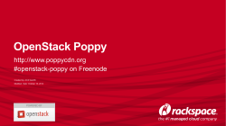 OpenStack Poppy