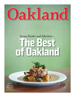 Oakland The Best of Oakland