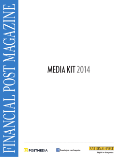 Media kit 2014