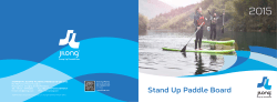 2015 Stand Up Paddle Board