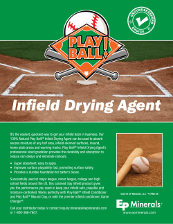 Infield Drying Agent