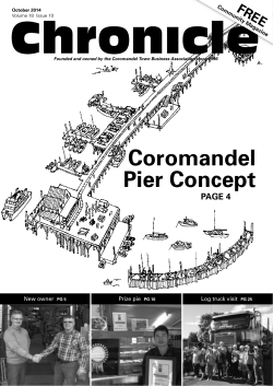 Coromandel Pier Concept Coromandel Town FREE