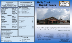 Holly Creek Baptist Church