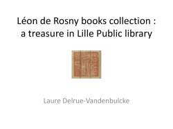 Léon de Rosny books collection :  Laure Delrue-Vandenbulcke
