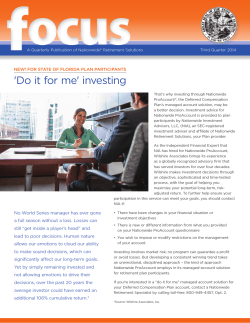 ff ocus 'Do it for me' investing