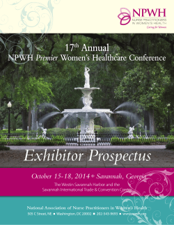 Exhibitor Prospectus 17 Annual Premier