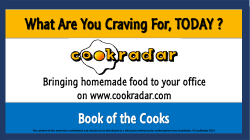 What Are You Craving For, TODAY ? Book of the Cooks