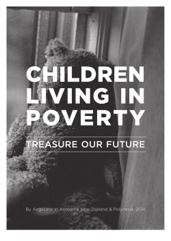 CHILDREN LIVING  IN POVERTY TREASURE OUR FUTURE