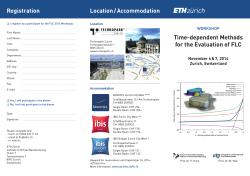 Time-dependent Methods for the Evaluation of FLC Location / Accommodation Registration