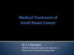 Dr C.J Kempen MBChB. M.Med (Int.Med). Cert. (Med.Onc.)