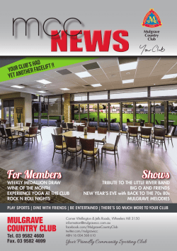 mcc NEWS Shows For Members