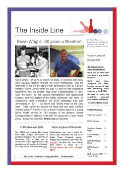 The Inside Line Steve Wright - 50 years a Member!