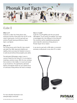 Phonak Fast Facts