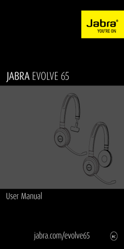 JABRA EVOLVE 65 User Manual