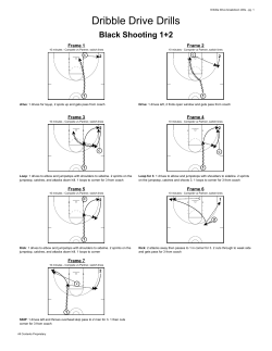 Dribble Drive Drills Black Shooting 1+2 Frame 1 Frame 2