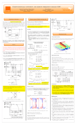 Computationally efficient and robust frequency-domain GSC