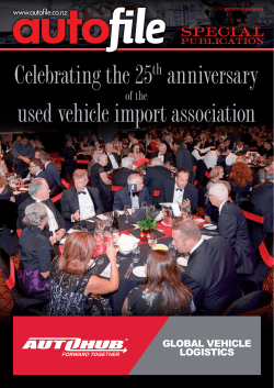 Celebrating the 25 anniversary used vehicle import association special