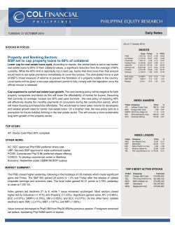 INDICES  TUESDAY, 21 OCTOBER 2014