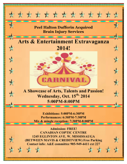 Arts &amp; Entertainment Extravaganza 2014!  A Showcase of Arts, Talents and Passion!