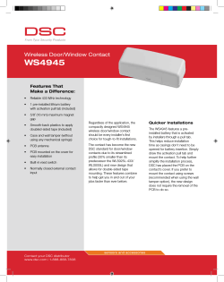 WS4945 Wireless Door/Window Contact Features That Make a Difference:
