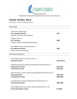 CHASE YOUNG, PH.D.