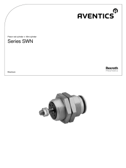 Series SWN Piston rod cylinder ► Mini cylinder  Brochure