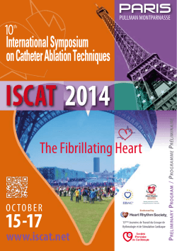 ISCAT 2014 15 -17 The Fibrillating Heart