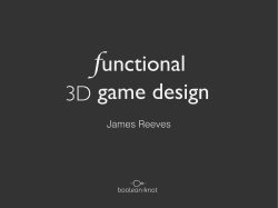 f game design  3D